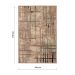 Tapete Sutil Plus Tropical Retangular (100x150cm) Colorido