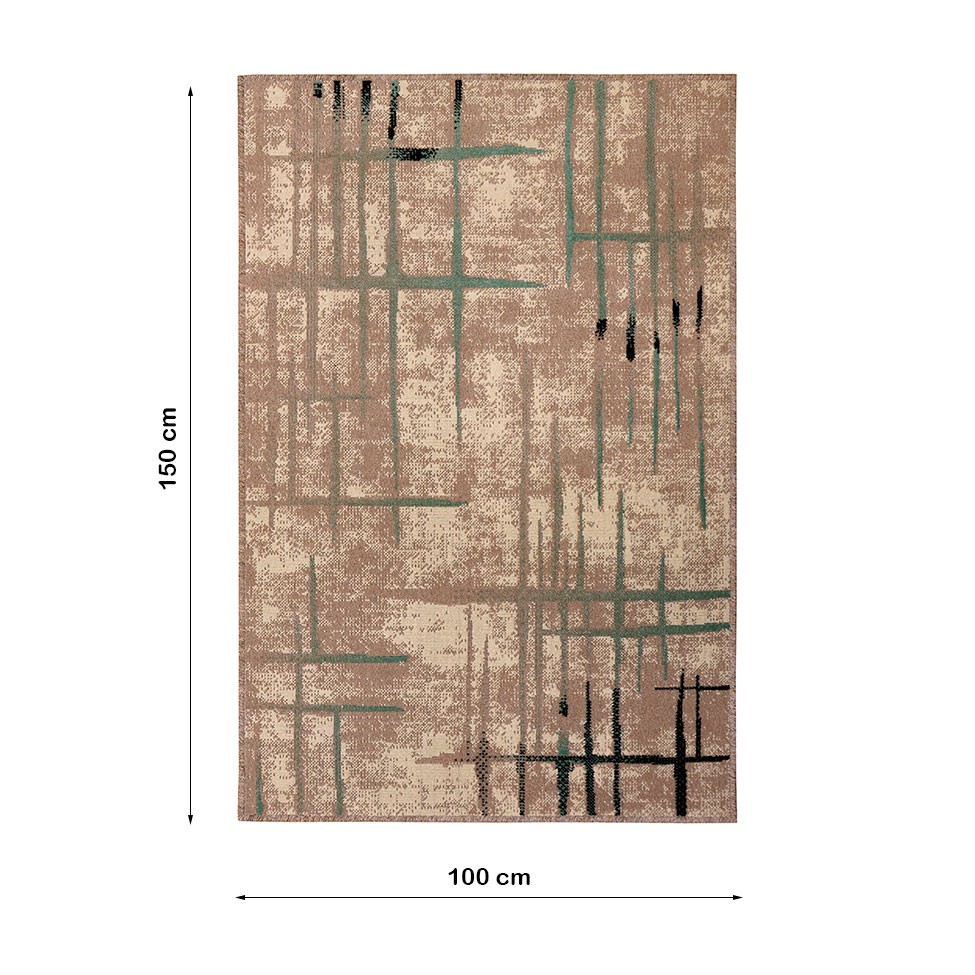 Tapete Sutil Plus Tropical Retangular (100x150cm) Colorido