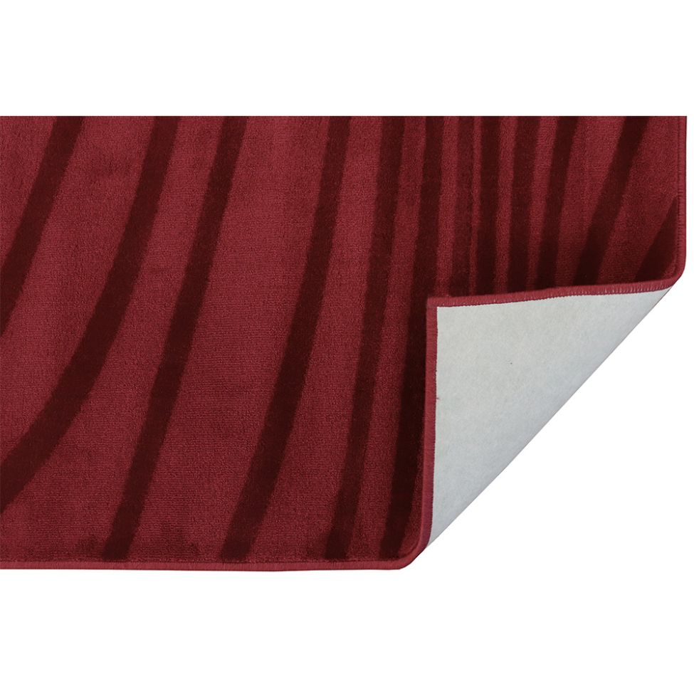 Tapete Sutil Retangular Polipropileno (200x250) Vermelho