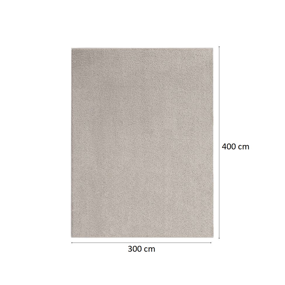 Tapete Tufting Charmin Retangular (300x400) Platina