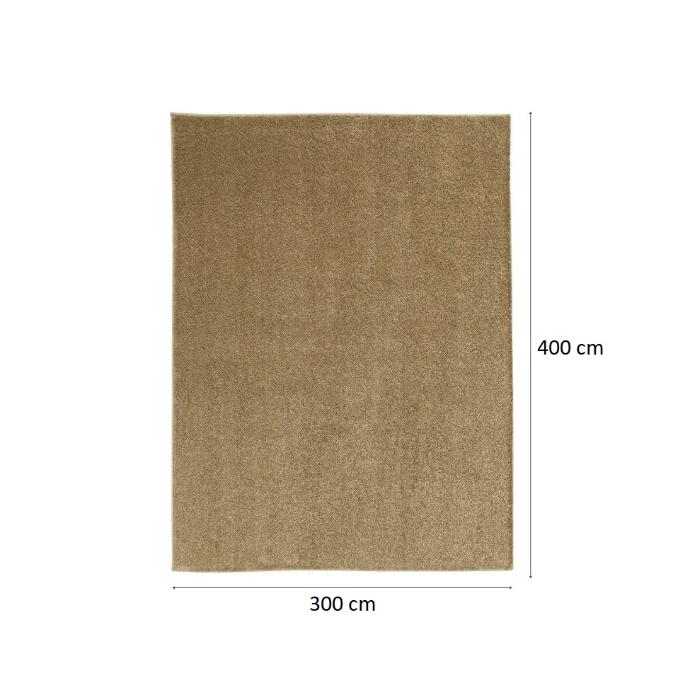 Tapete Tufting Charmin Retangular (300x400) Trigo