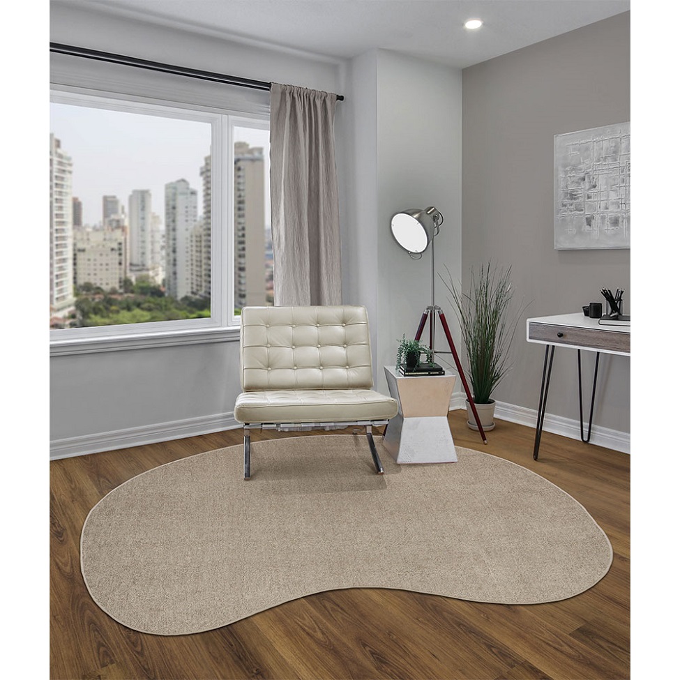 Tapete Tufting Elegant Orgânico I Bouclé (145x195) Bege