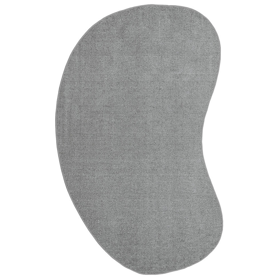 Tapete Tufting Elegant Orgânico I Bouclé (145x195) Cinza