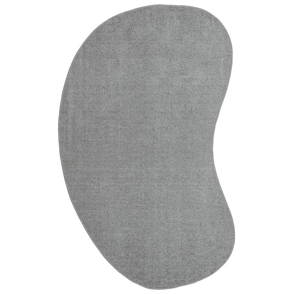 Tapete Tufting Elegant Orgânico I Bouclé (195x295) Cinza