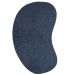 Tapete Tufting Elegant Orgânico I Bouclé (295x395) Azul Marinho