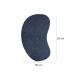 Tapete Tufting Elegant Orgânico I Bouclé (295x395) Azul Marinho