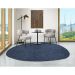 Tapete Tufting Elegant Orgânico II Bouclé (145x195) Azul Marinho