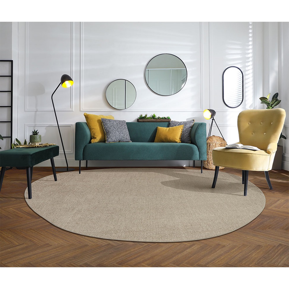 Tapete Tufting Elegant Orgânico II Bouclé (145x195) Bege