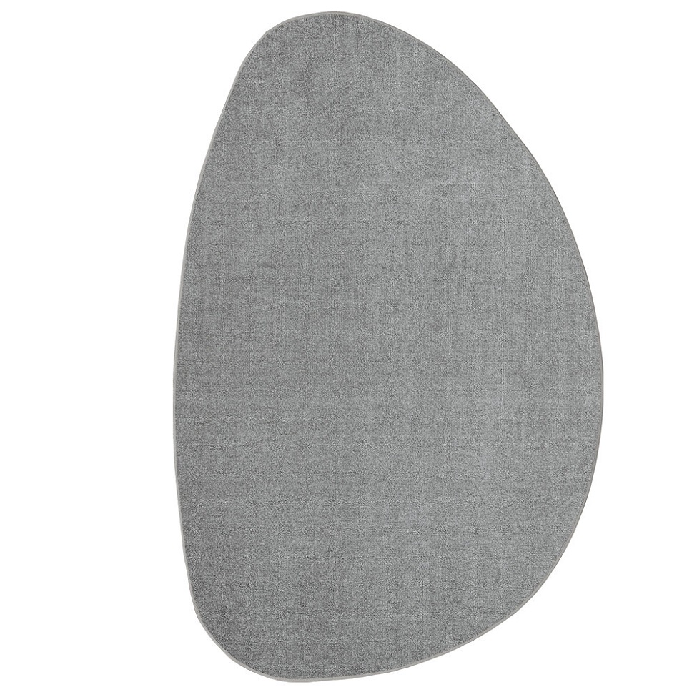Tapete Tufting Elegant Orgânico II Bouclé (145x195) Cinza
