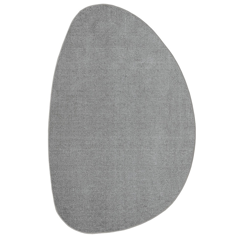 Tapete Tufting Elegant Orgânico II Bouclé (295x395) Cinza
