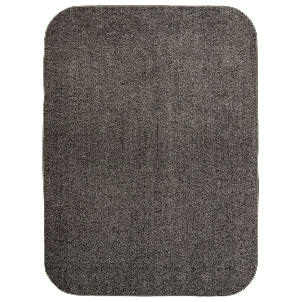 Tapete Tufting Elegant Retangular Bouclé (150x200) Grafite