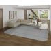 Tapete Tufting Elegant Retangular Bouclé (300x400) Cinza