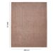 Tapete Tufting Elegant Retangular Bouclé (400x500) Rosê
