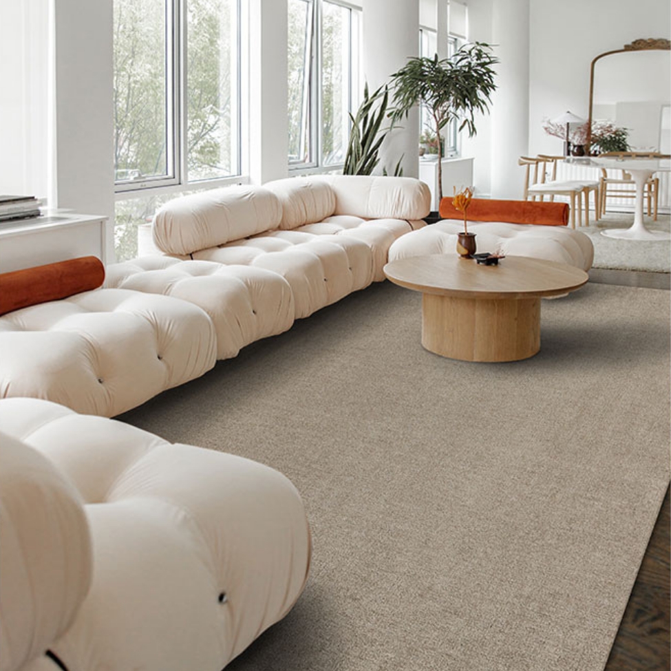 Tapete Tufting Elegant Retangular Roselan (190x290) Bege