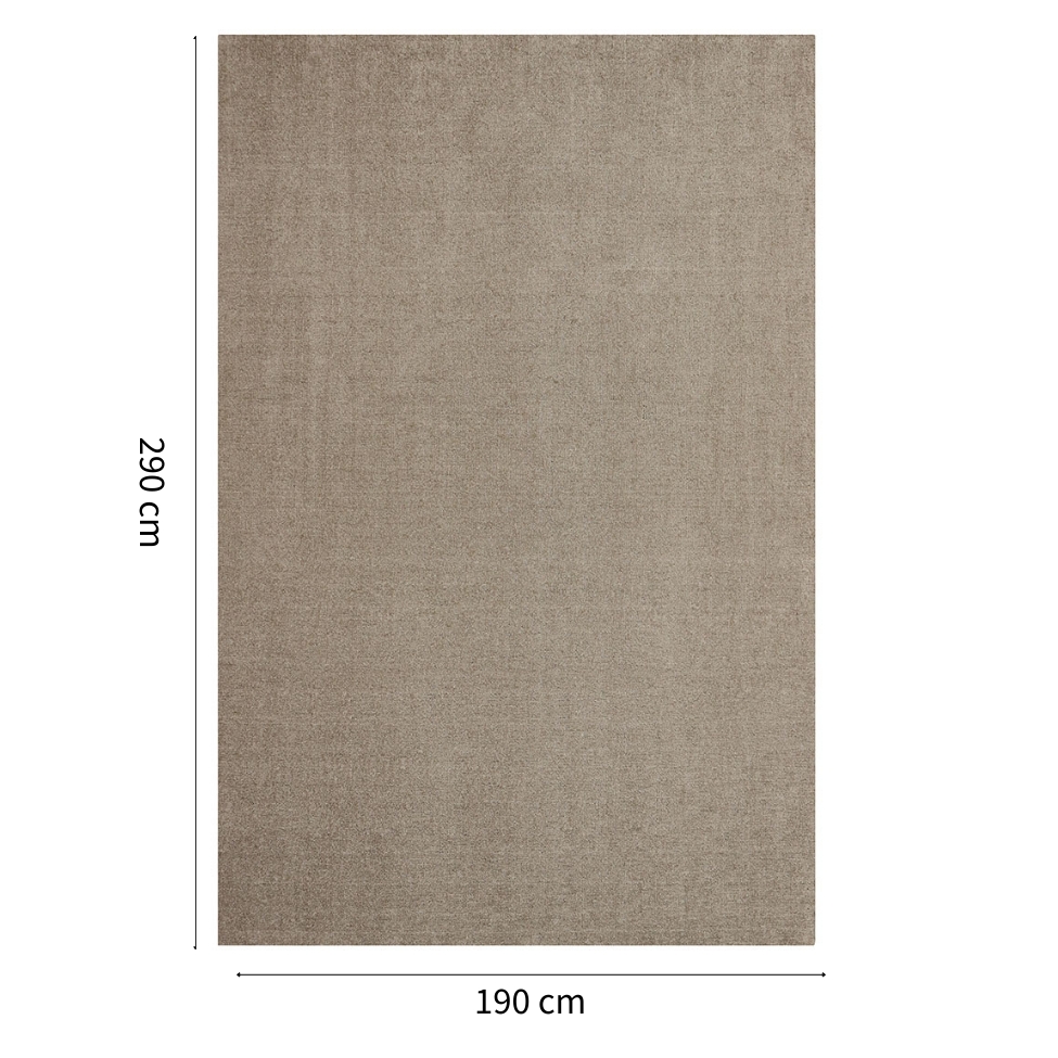 Tapete Tufting Elegant Retangular Roselan (190x290) Bege