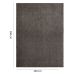 Tapete Tufting Elegant Retangular Roselan (290x390) Grafite
