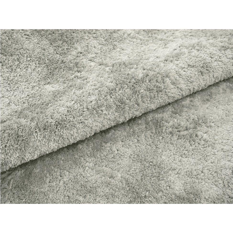 Tapete Tufting Foffo Retangular Poliéster (05x100) Platina
