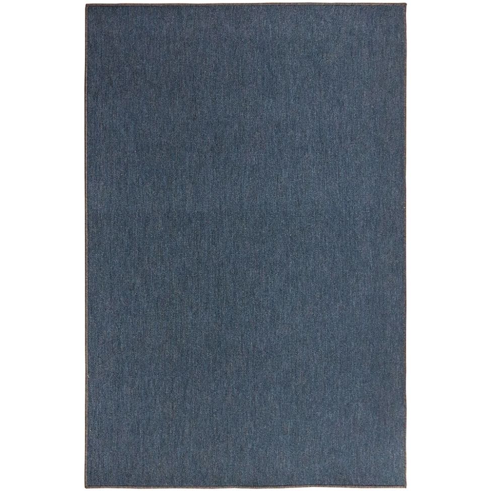 Tapete Tufting Itapuá Master Retangular Poliéster (100x150) Indigo