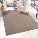 Tapete Tufting Los Angeles Retangular Polipropileno (100x150) Granito