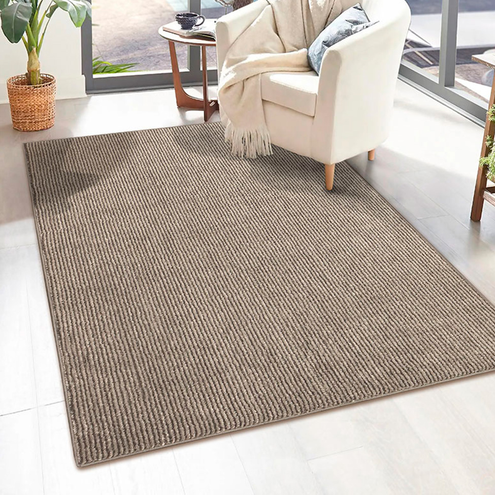 Tapete Tufting Los Angeles Retangular Polipropileno (100x150) Granito