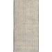 Tapete Tufting Los Angeles Retangular Polipropileno (50x100) Platina