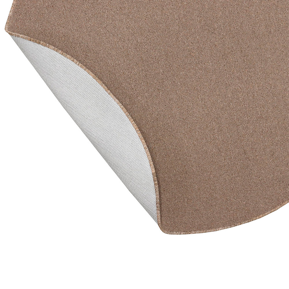 Tapete Tufting Lumiere Redondo Polipropileno (140x140) Amêndoa