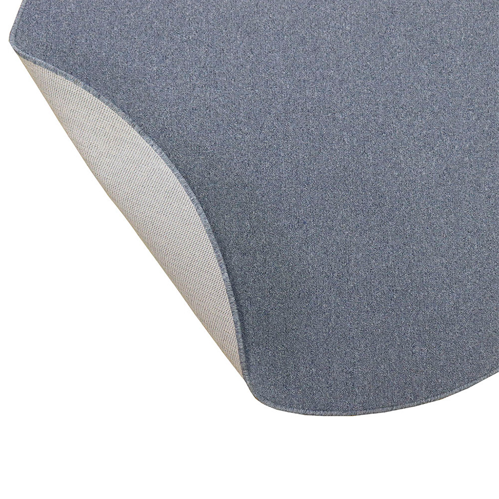Tapete Tufting Lumiere Redondo Polipropileno (140x140) Celeste