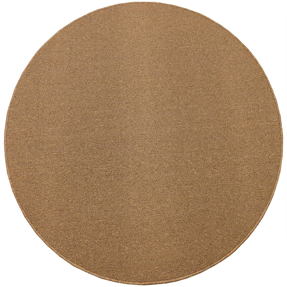 Tapete Tufting Lumiere Redondo Polipropileno (140x140) Tabaco