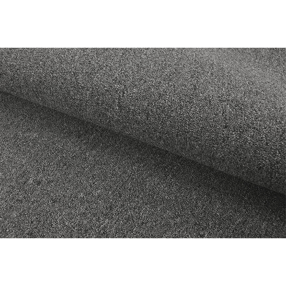 Tapete Tufting Lumiere Redondo Polipropileno (290x290) Cinza