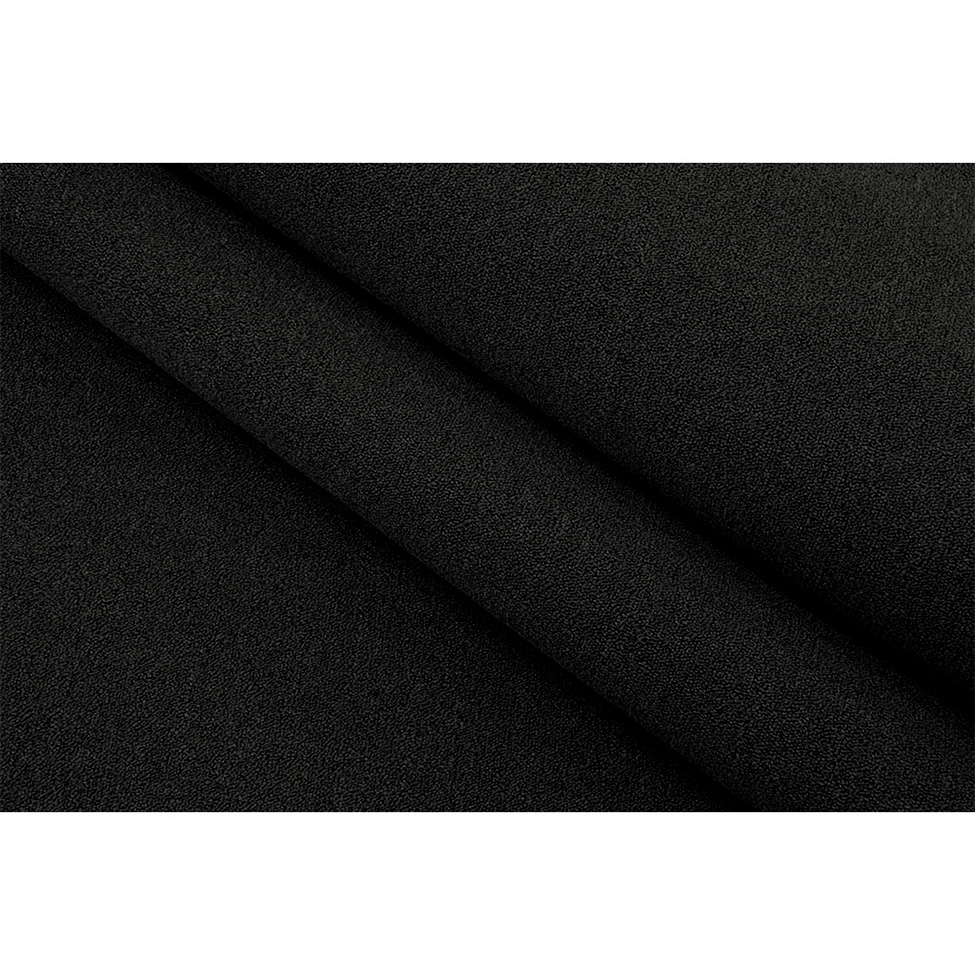 Tapete Tufting Lumiere Redondo Polipropileno (290x290) Preto