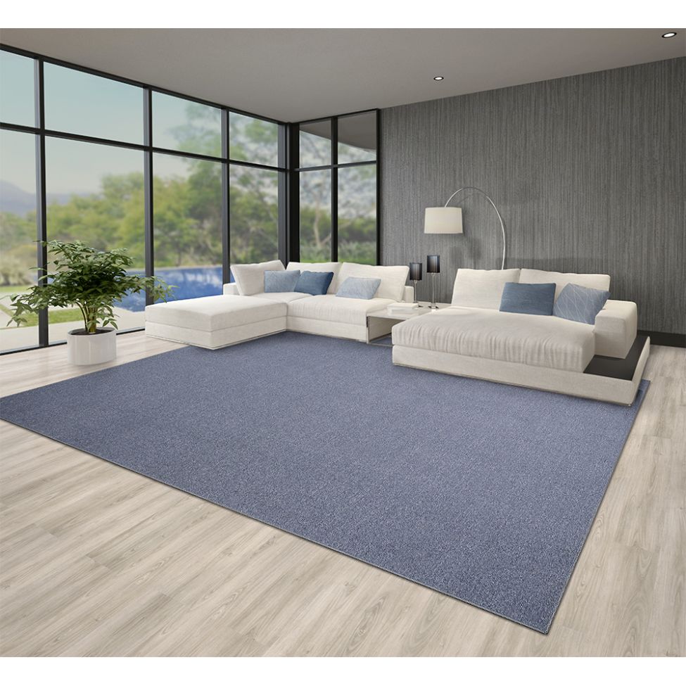 Tapete Tufting Lumiere Retagular Polipropileno (300x350) Celeste