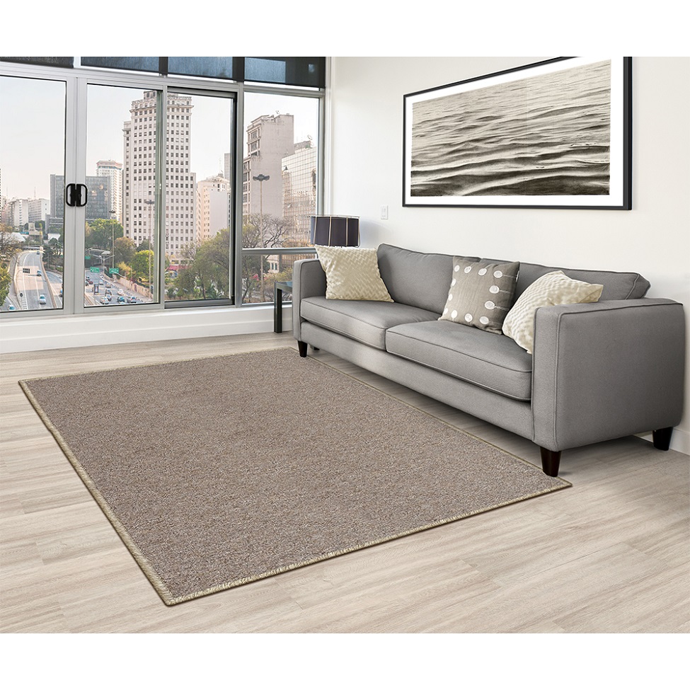 Tapete Tufting Lumiere Retangular Bouclé (150x200) Amêndoa