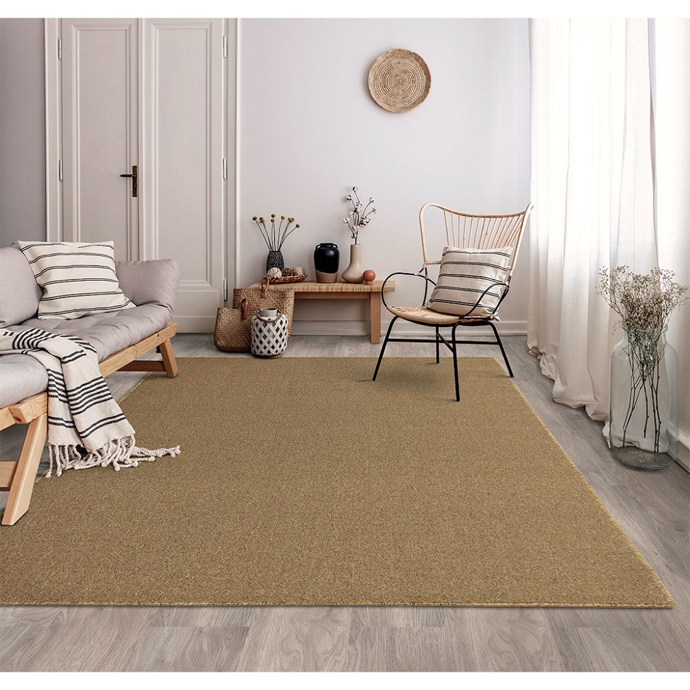Tapete Tufting Lumiere Retangular Bouclé (150x200) Tabaco