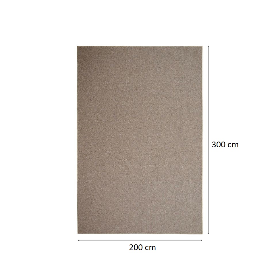 Tapete Tufting Lumiere Retangular Bouclé (200x300) Amêndoa