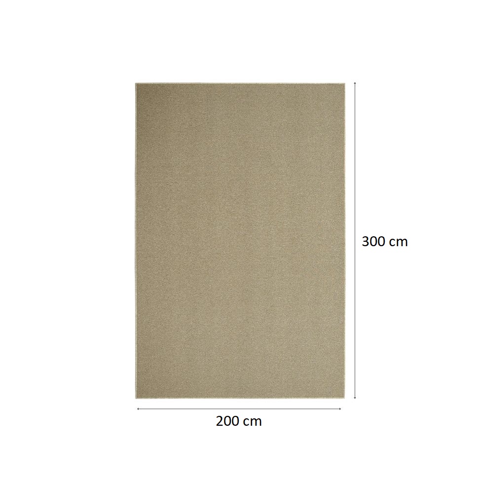 Tapete Tufting Lumiere Retangular Bouclé (200x300) Areia