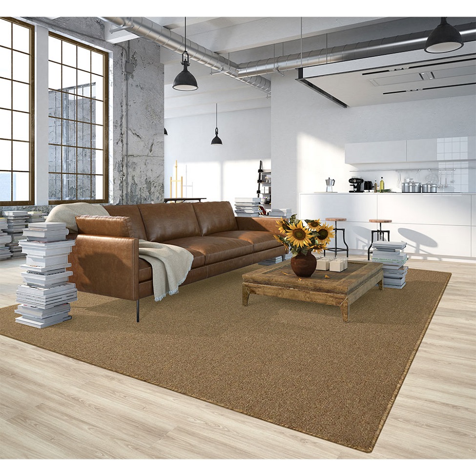 Tapete Tufting Lumiere Retangular Bouclé (250x300) Tabaco