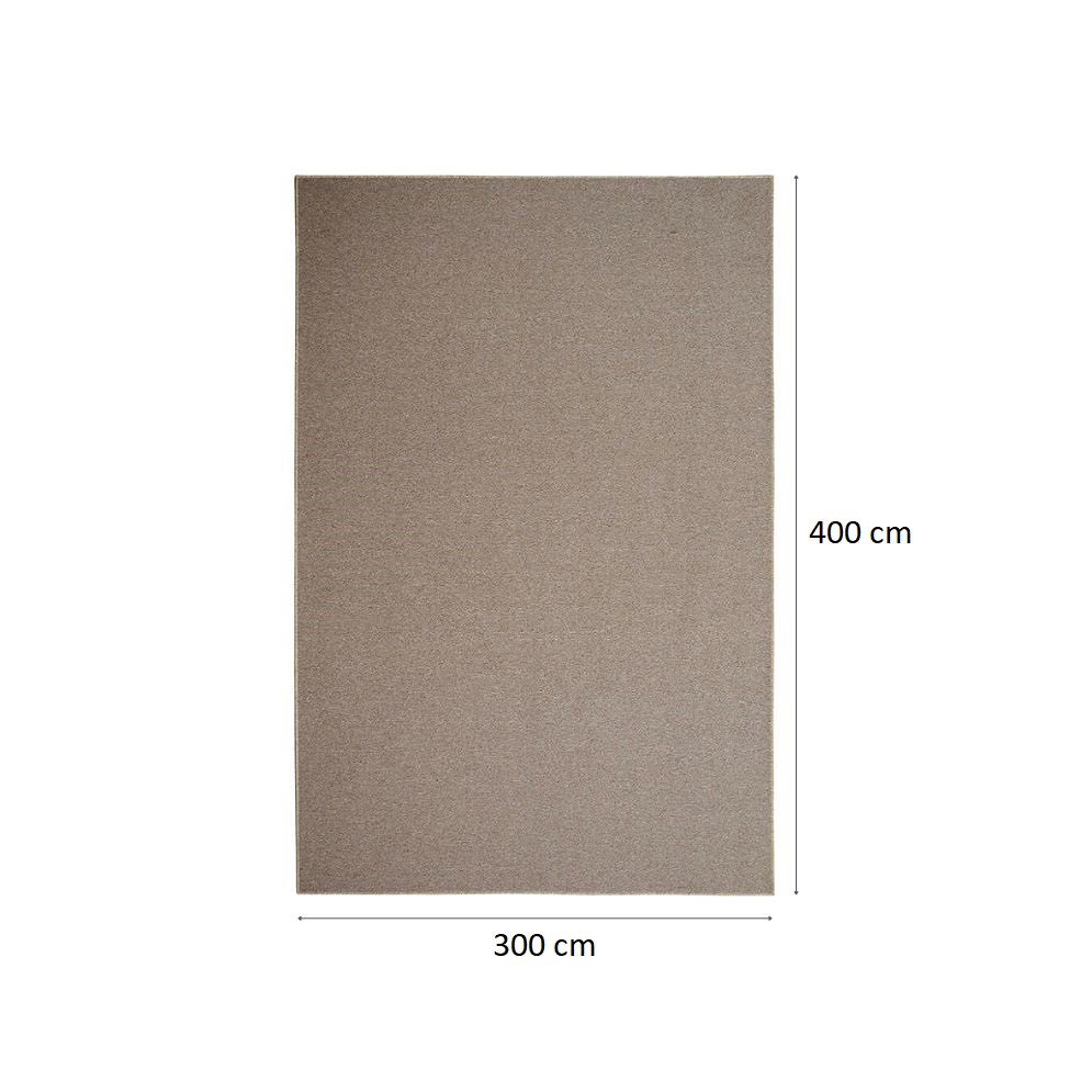 Tapete Tufting Lumiere Retangular Bouclé (300x400) Amêndoa