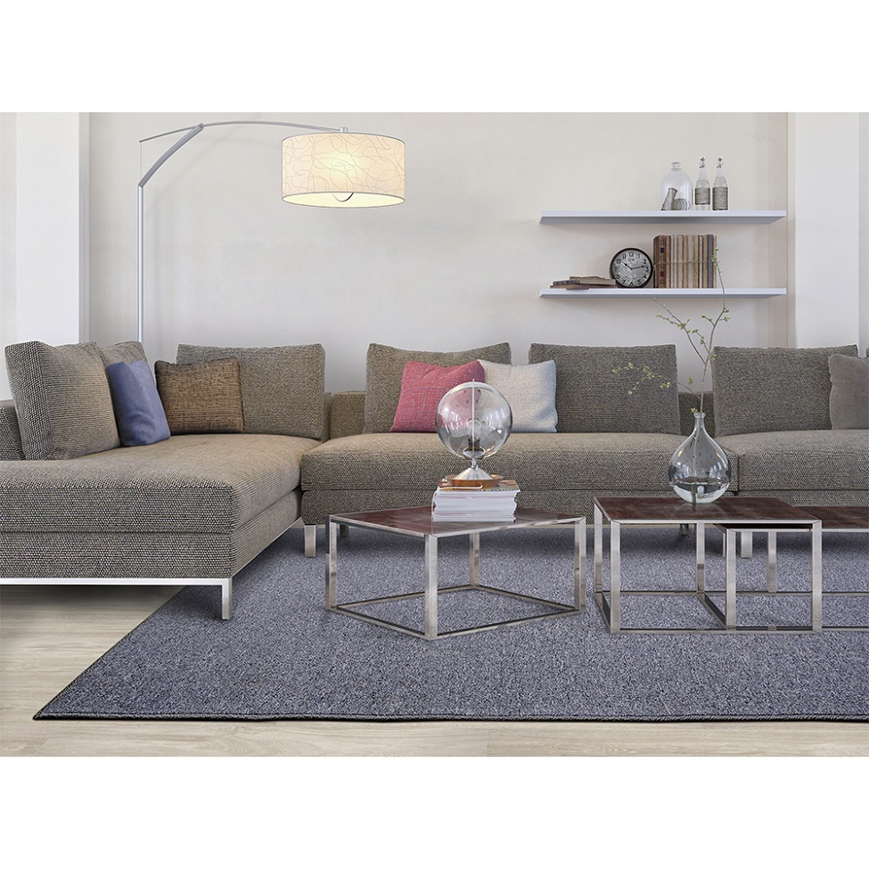 Tapete Tufting Lumiere Retangular Bouclé (300x400) Celeste
