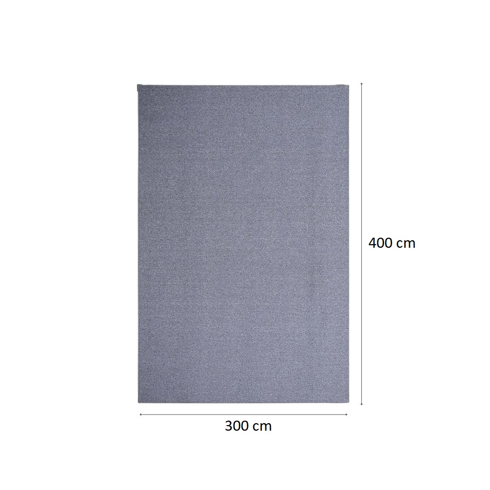 Tapete Tufting Lumiere Retangular Bouclé (300x400) Celeste