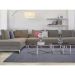 Tapete Tufting Lumiere Retangular Polipropileno (300x500) Celeste