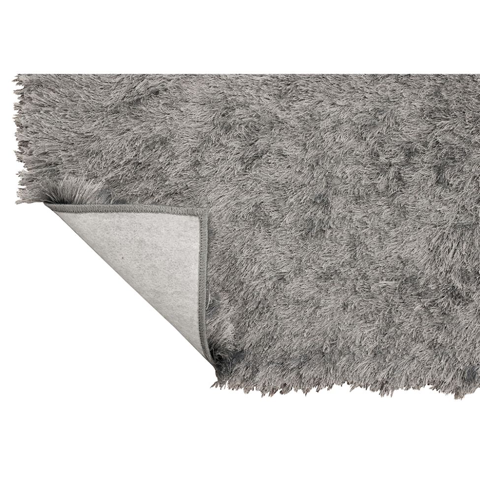 Tapete Tufting Lunar Retangular Poliéster (200x250) Cinza