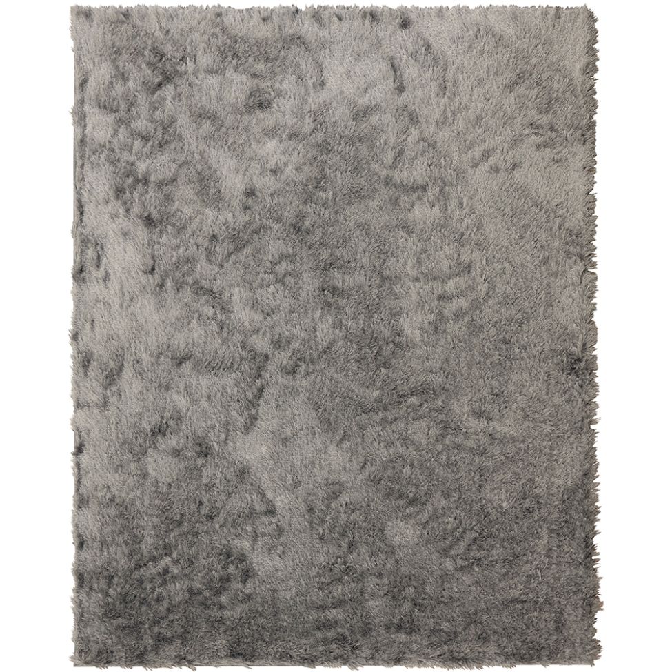 Tapete Tufting Lunar Retangular Poliéster (200x250) Cinza