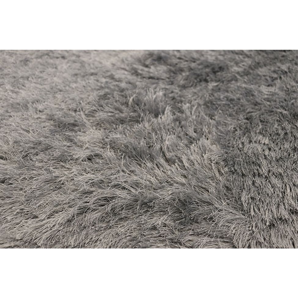 Tapete Tufting Lunar Retangular Poliéster (200x250) Cinza