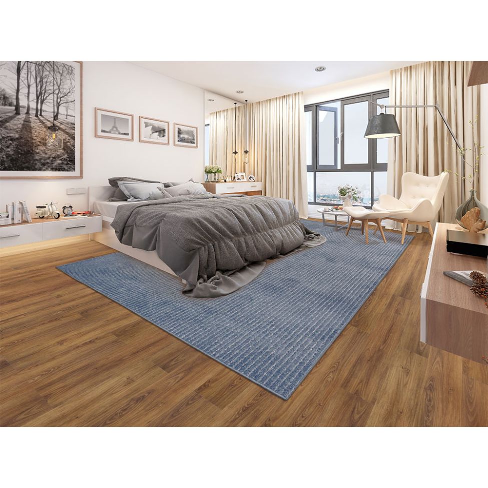 Tapete Tufting Mariana Retangular Polipropileno (200x250) Cobalto