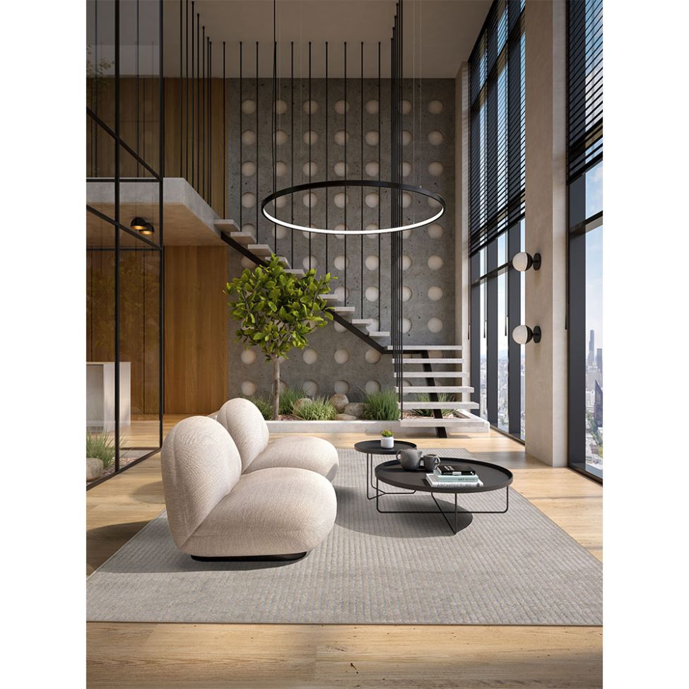 Tapete Tufting Mariana Retangular Polipropileno (200x300) Laguna
