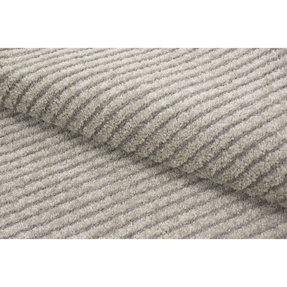 Tapete Tufting Mariana Retangular Polipropileno (50x100) Prata