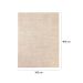 Tapete Tufting Mariana Retangular Veludo (300x400) Bege