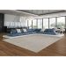 Tapete Tufting Mariana Retangular Veludo (400x500) Cinza