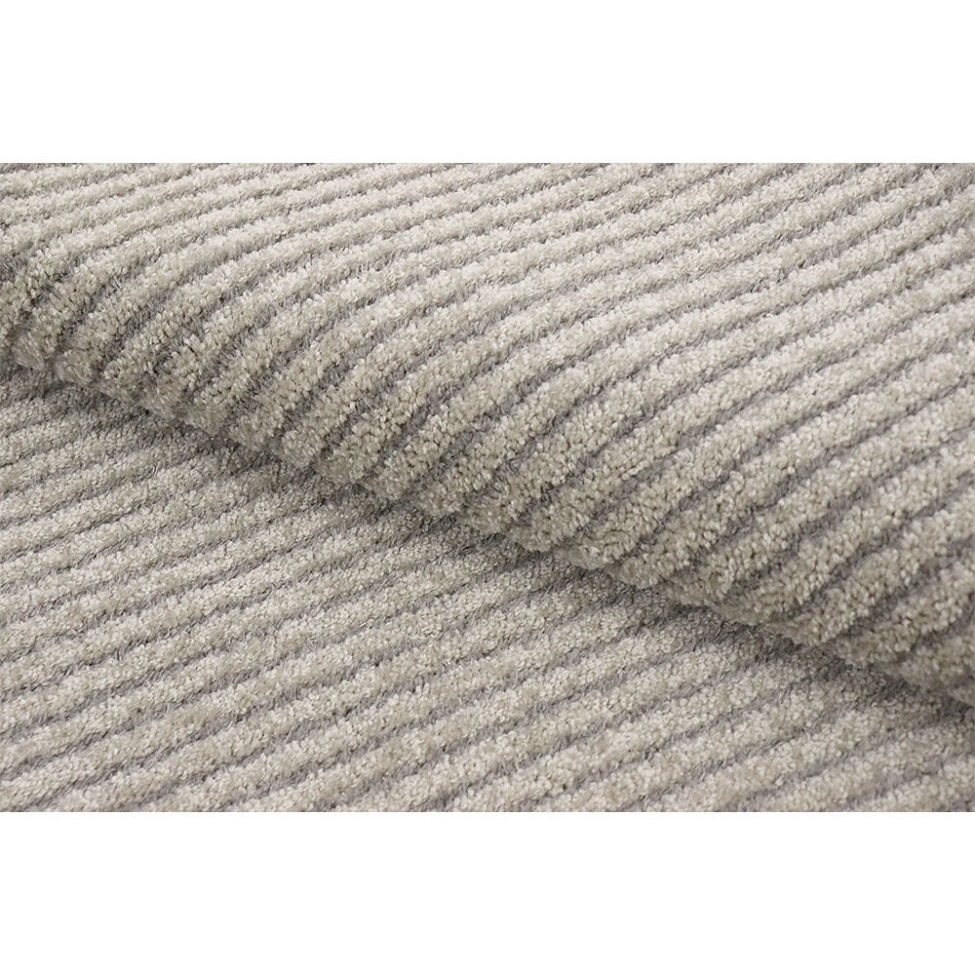 Tapete Tufting Mariana Retangular Veludo (400x500) Cinza
