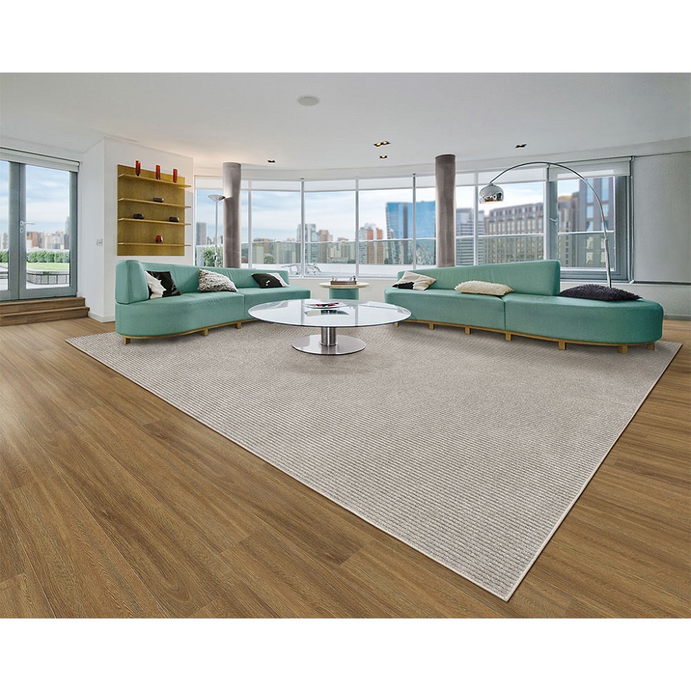 Tapete Tufting Mariana Retangular Veludo (400x600) Cinza